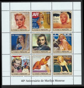 Saint Thomas Scott 1456 MNH! Marilyn Monroe!