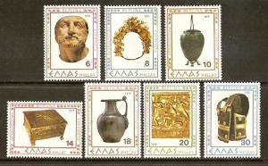 Greece #1306-12 MNH Set, Archaeological Finds