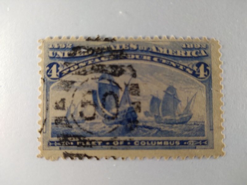 US #233 used e22.12 14218