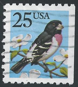 US #2281 25c Bird - Grosbeak