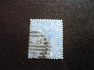 Stamps - Great Britain - Scott# 82 - Plate 23 - Used Part Set of 1 Stamp