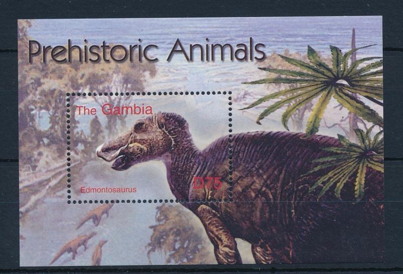 [32309] Gambia 2003 Pre Historic Animals Dinosaurs MNH Sheet