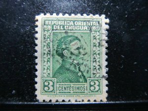 Uruguay 1928-43 3c fine used A4P41F183-