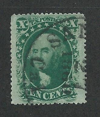 35 Used, XF 10c. Washington,  Type V, scv: $55, Great Margins,