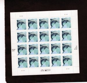 4388 Dolphin, MNH sheet/20 (#V11111)