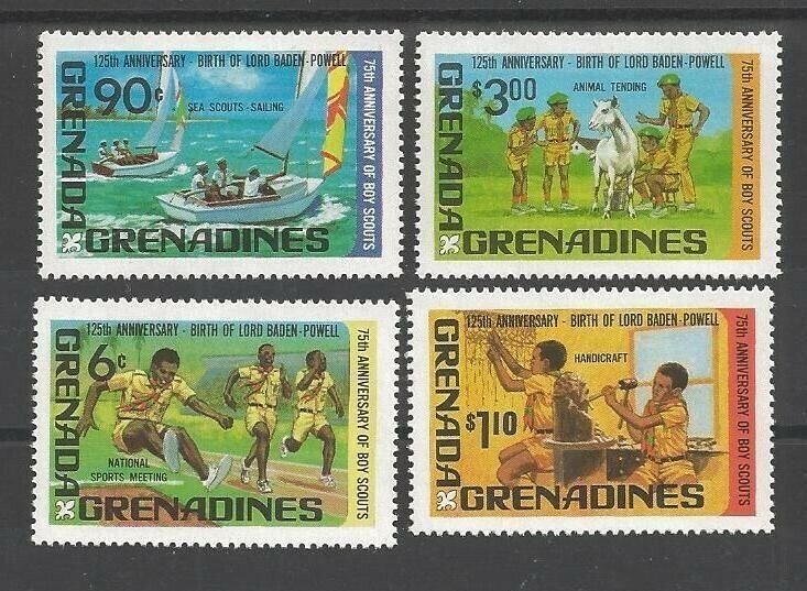 1982 Boy Scouts Grenada Grenadines 75th anniversary 