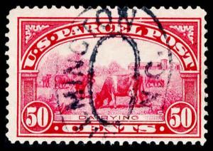 U.S. PARCEL POST Q10  Used (ID # 84409)