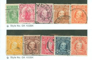 New Zealand #130-139 Used