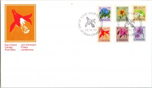 Canada, Flowers, Worldwide First Day Cover