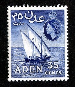 1959 Aden Sc.# 52b mnh** cv $12.50 ( 650 BCXX )