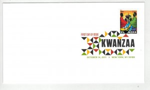 SPECIAL DCP COLOR CANCEL FIRST DAY COVER 4593 HOLIDAYS KWANZAA