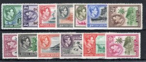 British Solomon Islands 1939-51 set SG 60-72 MNH/MLH