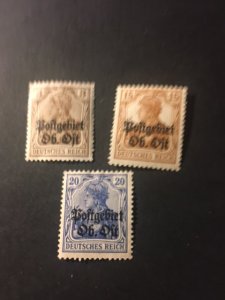 Russia German Occupation N2,N6,N8 MH