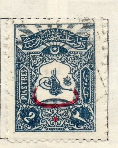 Turkey 1906 Early Issue Fine Used 2p. Optd 254313 