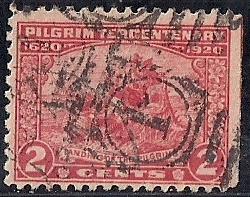 549 2 cent Pilgrim Issue Stamp used VF