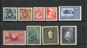 Liechtenstein Lot.  (10)