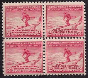 716 Mint,OG,NH... Block of 4... SCV $3.20