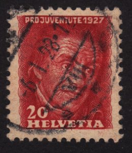 Switzerland B43 J. H. Pestalozzi 1927