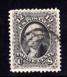 US Scott 69 Used XF 1 Nibed Perf CV 120