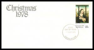 Australia 688-690 Christmas Set of Two U/A FDC