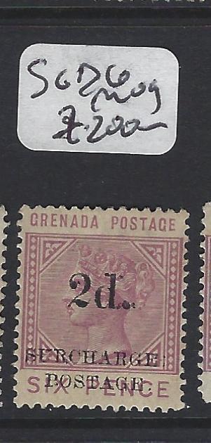 GRENADA  (PP0405B)   POSTAGE DUE SG D6  MOG  VERY SCARCE