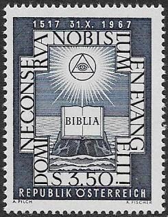 Austria - # 801 - Reformation 450th. Anniv. - MNH