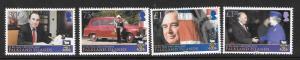 FALKLAND ISLANDS SG1260/3 2013 SIR REX HUNT MNH 