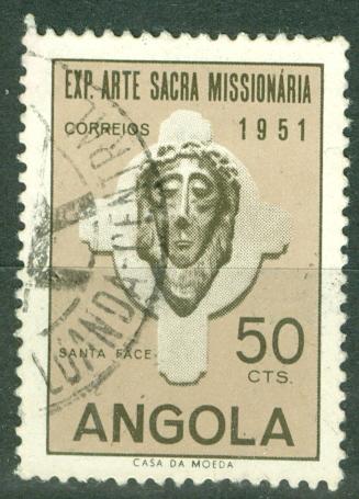 ANGOLA SCOTT 360 50a  F/VF USED