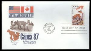 #2335 Red Fox Artmaster FDC