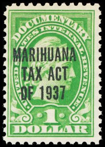 MARIHUANA TAX RJM1  Mint (ID # 109904)