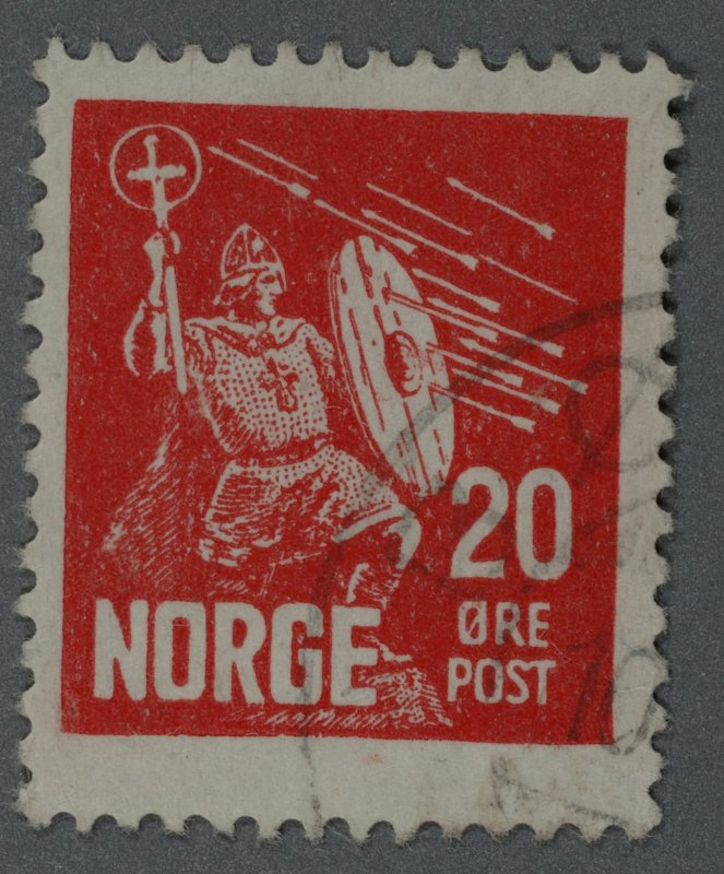 Norway #152 Used Fine Light Cancel HRM