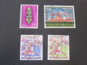 Haiti 1967 Sc C280,290,311-2 MNH(CTO)