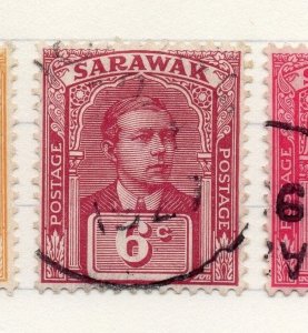 Sarawak 1922-23 Early Issue Fine Used 6c. 196158