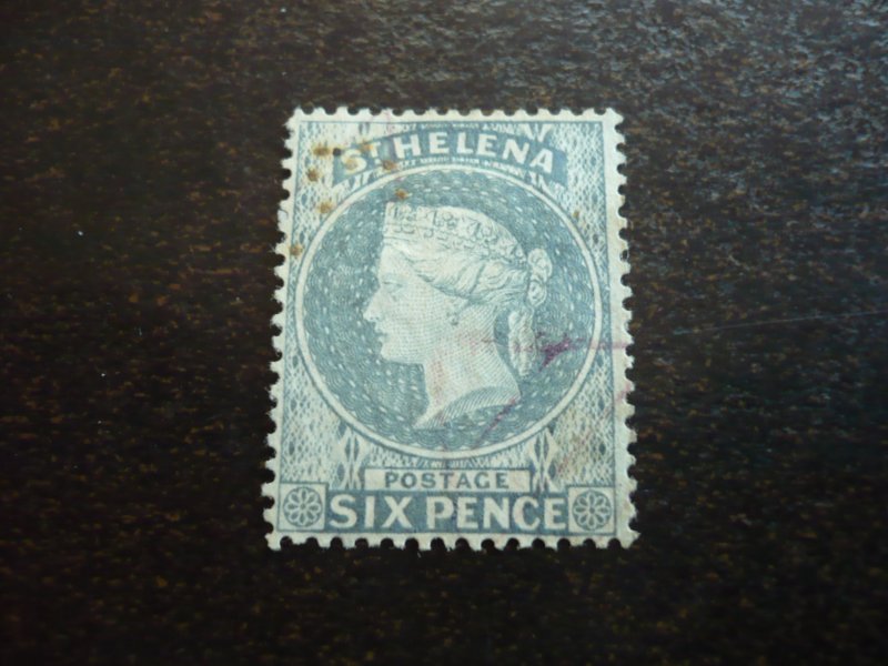 Stamps - St. Helena - Scott# 7 - Used Set of 1 Stamp