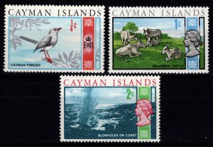 Cayman Islands 1970 Design with decimal currency, Part Set [Mint]