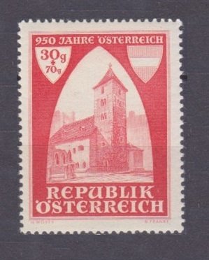 1946 Austria 790 Architecture - 950 Years of Austria