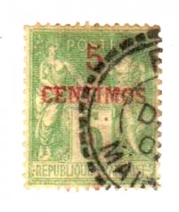 French Morocco Scott 2 Used [TH1074]