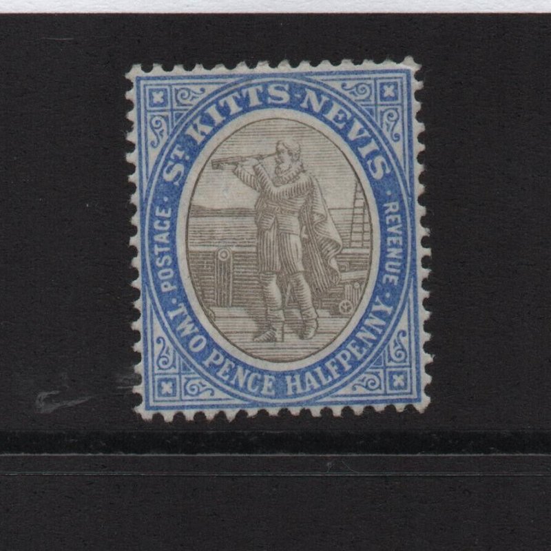 St Kitts & Nevis 1903 SG4 2d1/2d  CA watermark - mounted mint