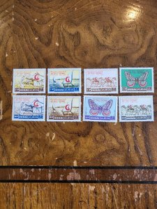 Stamps Dubai Scott #18-21,C9-12 nh