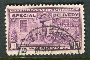 USA; 1930s early Special Delivery issue used shade of 10c. value