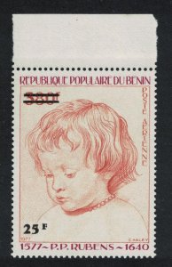 Benin 'Albert Rubens' Painting by Rubens Ovpt 25F/380F 1983 MNH SG#898 MI#342