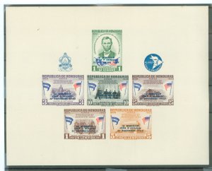 Honduras #C330a  VAR  Souvenir Sheet