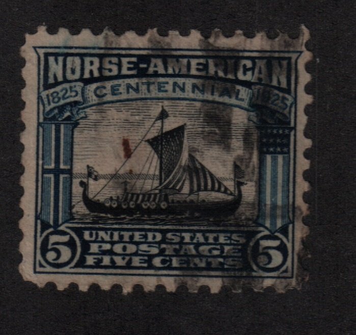 US 620-621 Used Norse American Issue