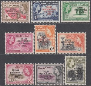 Ghana 5-13 MNH / MLH (see Details) CV $8.85