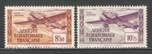 French Equatorial Africa 1937,Air Post Set,Sc C1-C8,F-VF Mint Hinged* (K-8)