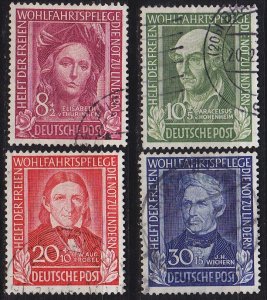 GERMANY BUND [1949] MiNr 0117-20 ( O/used ) [01]