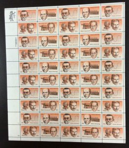 2055-2058  American Inventors  MNH  20 c Sheet of 50  FV $10.00    1983