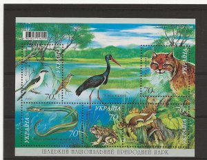 Ukraine 2006 Shatsk Nature Reserve miniature sheet sg.MS675 MNH