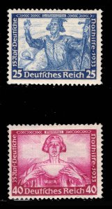 MOMEN: GERMANY STAMPS SC # B56-B57 1933 MINT OG NH $1,000+ LOT #68853*