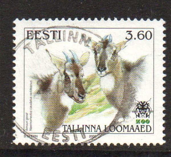 Estonia Sc 396 2000 Tallinn Zoo stamp used